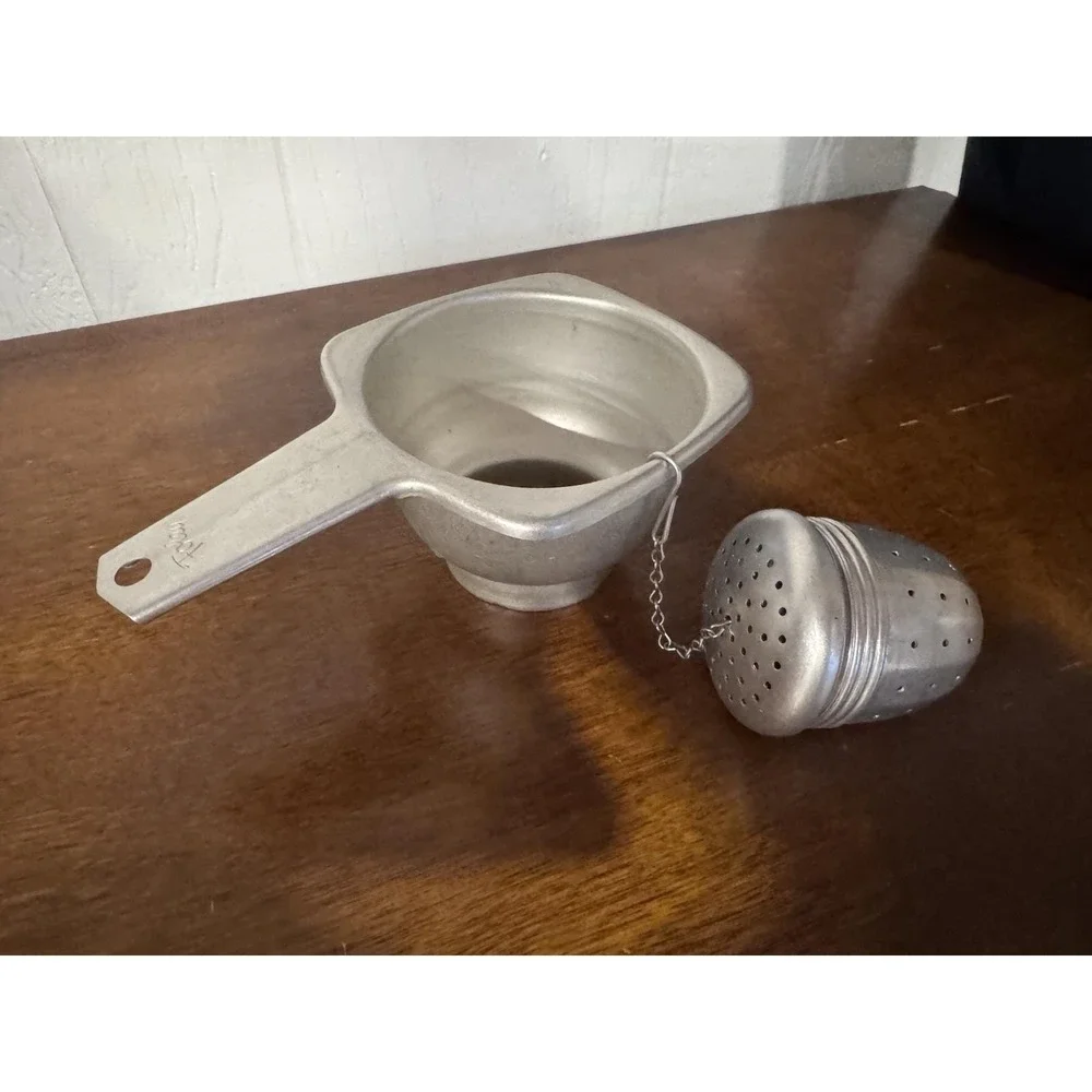 Vintage Kitchen Aluminum Utensil Foley Tea Infuser and Canning Funnel Homestead